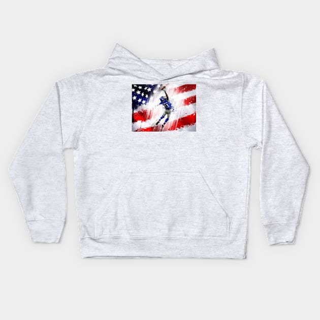 OBJ USA Odell Giants Kids Hoodie by Jimmydepaul